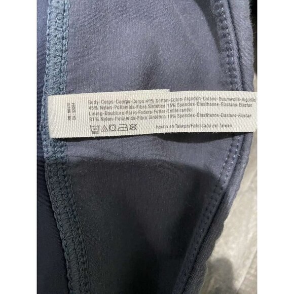 Free People Movement Gray Virgo Leggings Curved Slit Back Cuffs Petite Size XS - Picture 6 of 6